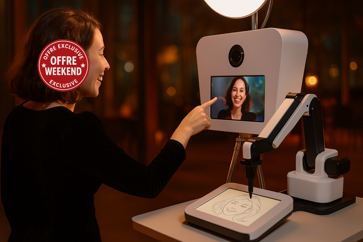 Photobooth avec Impressions + Robot