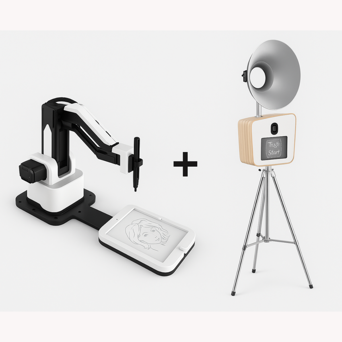 Retro Photobooth + Draw Me bot + Impressions + Backdrop