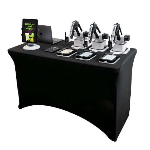 Draw Me Bot avec iPad et 4 bras - Sur Mesure